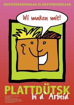 Plakat Plattdeutschmonat