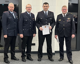 Gruppenfoto Ehrung von Alexander Wittmann