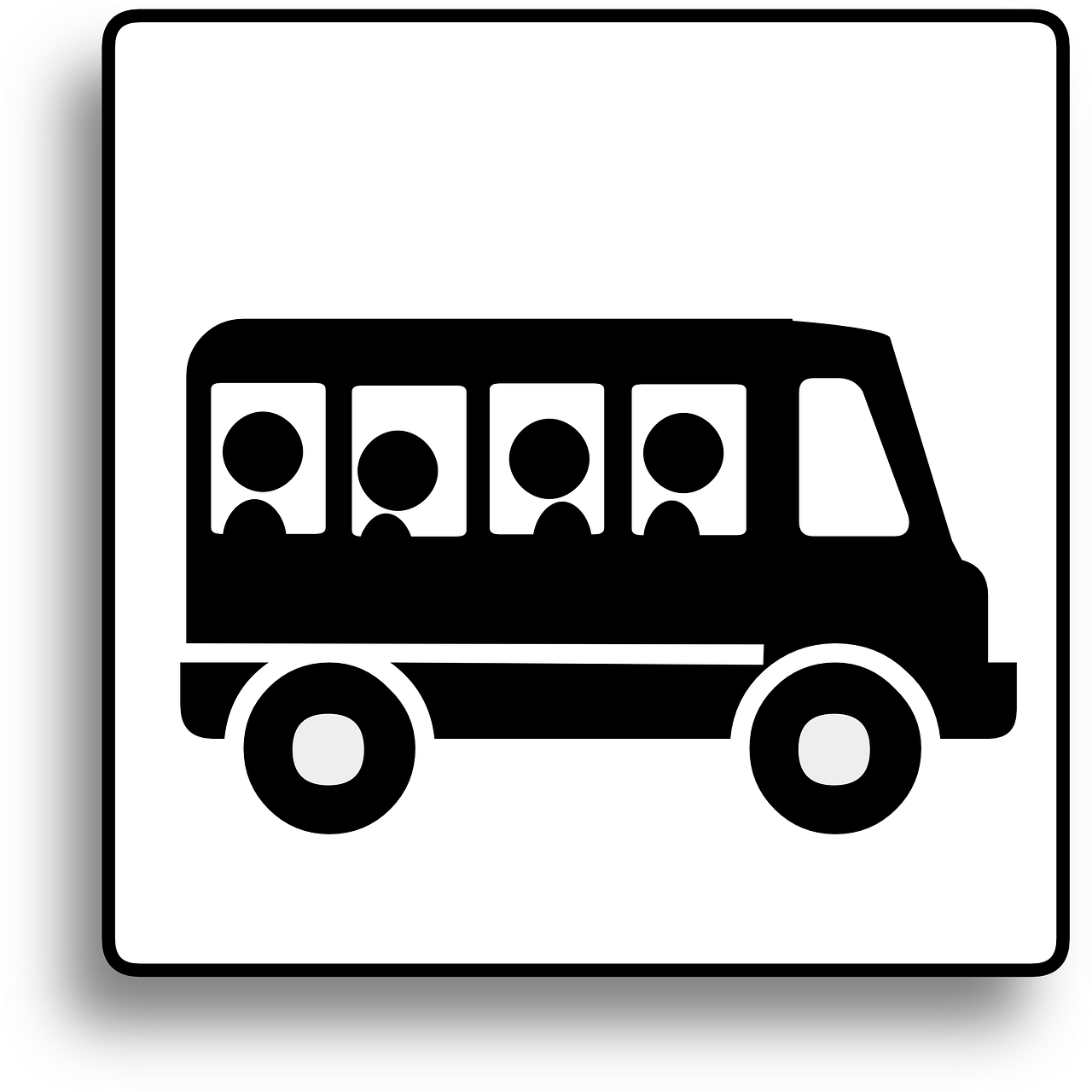 Piktogramm Bus